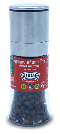 Poivre rouge de Kampot Kirum
