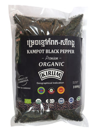 Kirum Kampot black pepper, 1kg bag