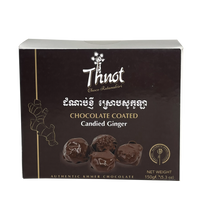 Thnot chocolate-coated candied fruit