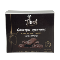 Thnot chocolate-coated candied fruit