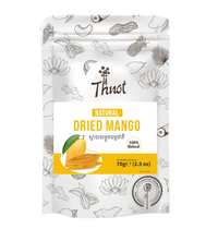 Thnot Natural Dried Mango, 100% natural (bag pictured is 70g; this SKU is 200g)