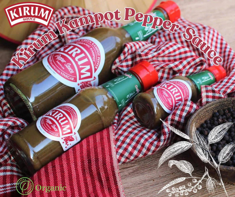 Kirum organic Kampot pepper sauce